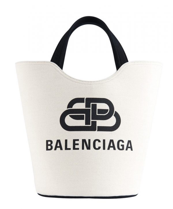 Balenciaga Women's Wave New XS Tote Cream