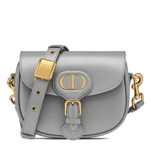 Christian Dior Small Dior Bobby Bag Gray