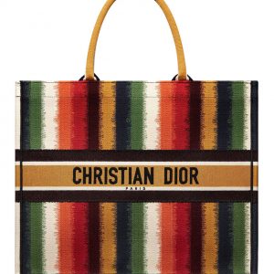 Christian Dior Book Tote Red