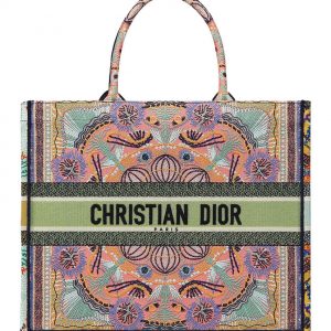 Christian Dior Book Tote Pink