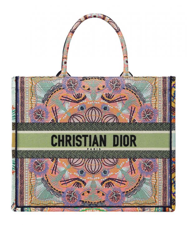 Christian Dior Book Tote Pink