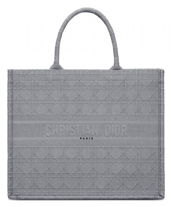 Christian Dior Cannage Embroidery Dior Book Tote