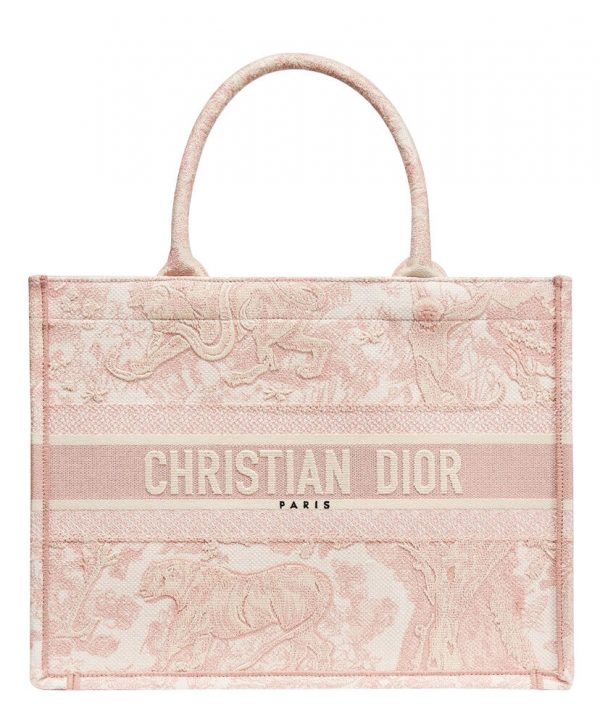 Christian Dior Small Jui Print Book Tote Bag