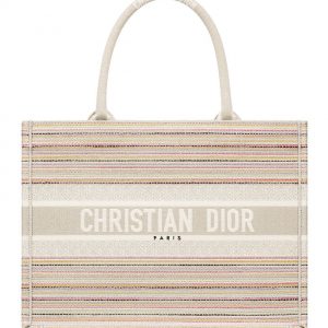 Christian Dior Small Dior Book Tote Apricot