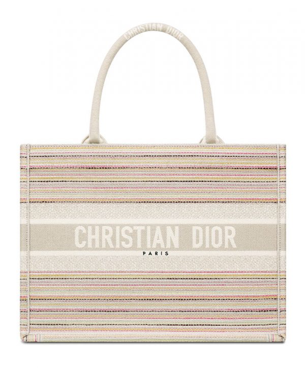 Christian Dior Small Dior Book Tote Apricot