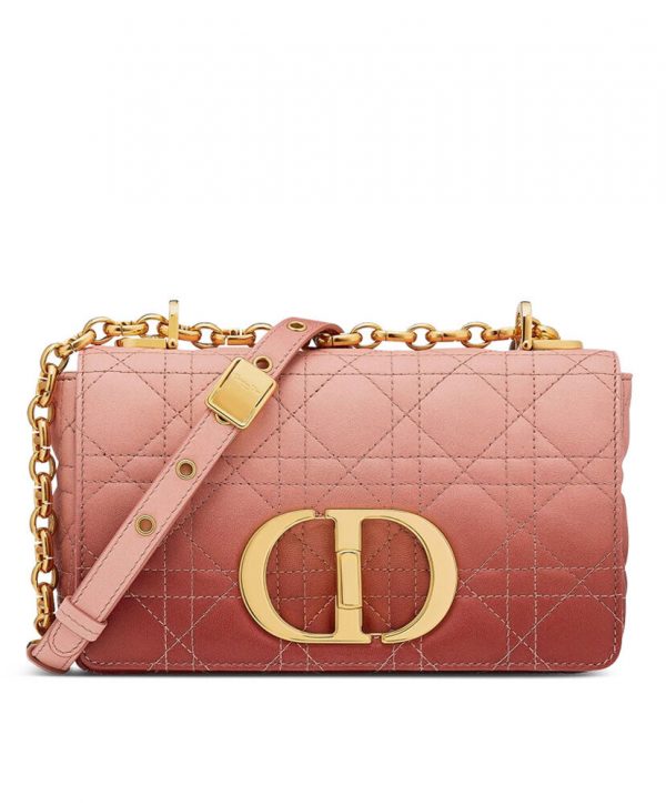 Christian Dior Small Dior Caro Bag Pink