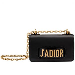 Christian Dior Mini J'adior flap bag M9002 Black