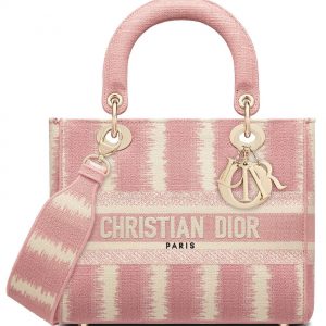 Christian Dior Medium Lady D-Lite Bag Pink