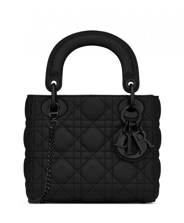 Christian Dior Mini Lady Dior Flap Bag Black