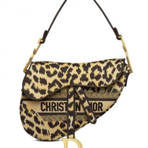 Christian Dior Saddle Bag Coffee
