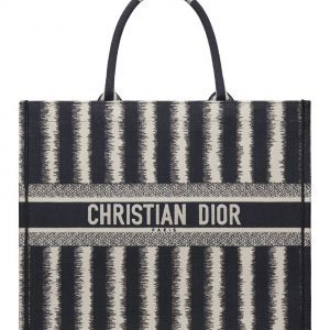 Christian Dior Book Tote Black