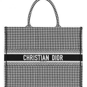 Christian Dior Book Tote bag Black