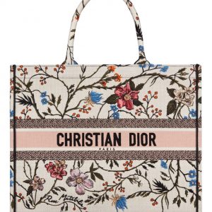 Christian Dior The Book Tote Bag White