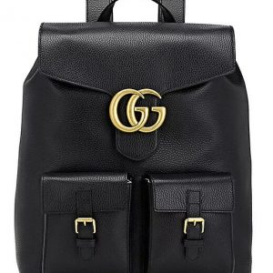 Gucci Marmont Backpack Leather 429007 Black