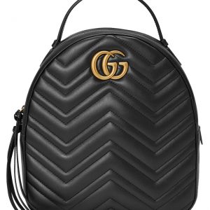 Gucci GG Marmont Quilted Leather Backpack Bag 476671