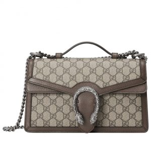 Gucci Dionysus GG top handle bag 621512 Dark Coffee