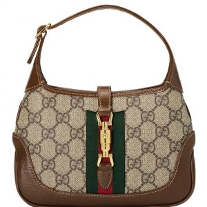 Gucci Jackie 1961 mini hobo bag 637092 Dark Coffee