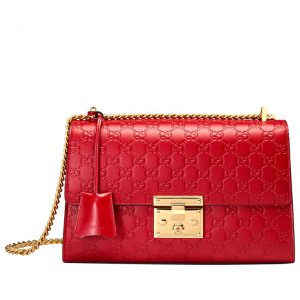 Gucci Padlock medium Gucci Signature shoulder bag 409486