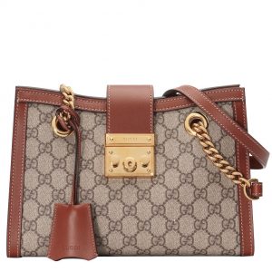 Gucci Padlock Supreme shoulder bag 498156