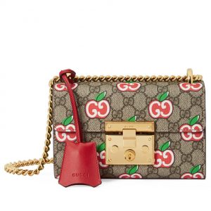 Gucci Chinese Valentine's Day Padlock small shoulder bag 409487 Red