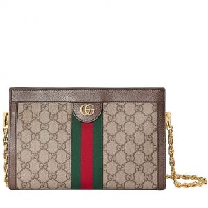 Gucci Ophidia GG small shoulder bag 503877 Dark Coffee