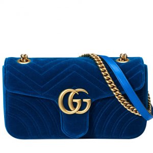 Gucci GG Marmont Velvet Shoulder Bag 443497