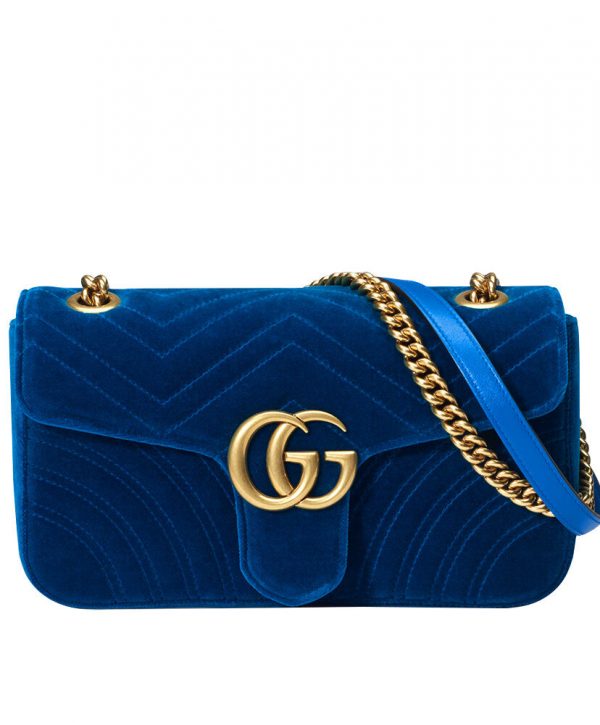 Gucci GG Marmont Velvet Shoulder Bag 443497