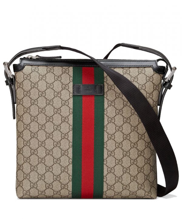 Gucci Web GG Supreme messenger 387111