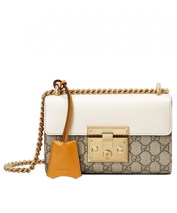 Gucci Padlock Small Shoulder Bag 409487 Cream