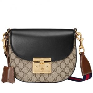 Gucci Padlock GG Supreme Shoulder Bag 453189