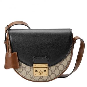 Gucci Padlock small shoulder bag Black