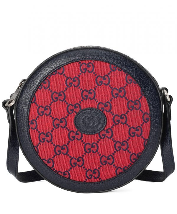 Gucci GG Multicolour Shoulder Bag 658825 Red