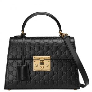 Gucci Padlock small Gucci Signature top handle bag 453188