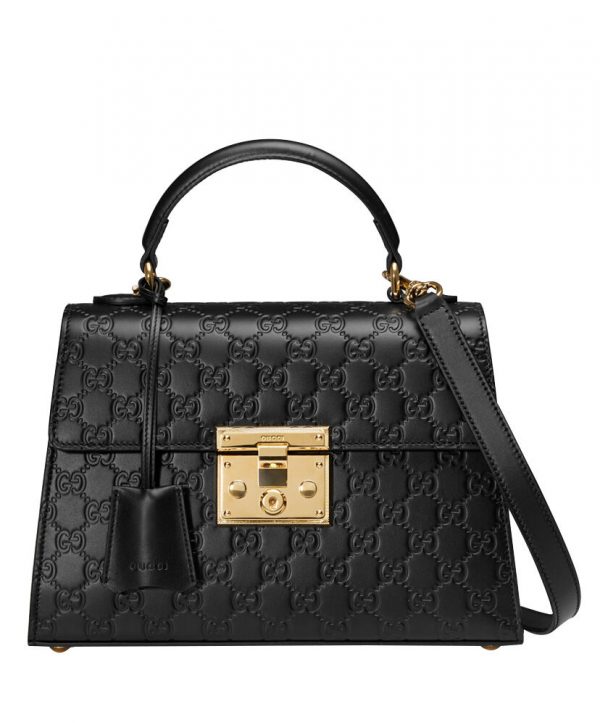 Gucci Padlock small Gucci Signature top handle bag 453188