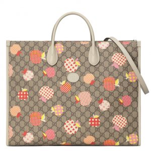 Gucci Les Pommes Large Tote 659980 Cream