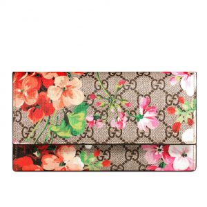 Gucci GG Blooms Continental Wallet 404070