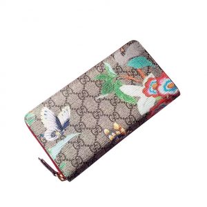 Gucci Multicolor Tian Zip Around Wallet 424893