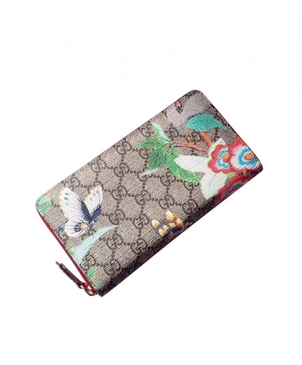 Gucci Multicolor Tian Zip Around Wallet 424893