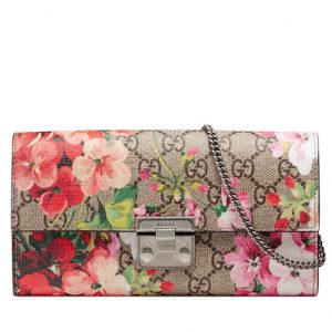 Gucci Padlock continental wallet 453506 Red