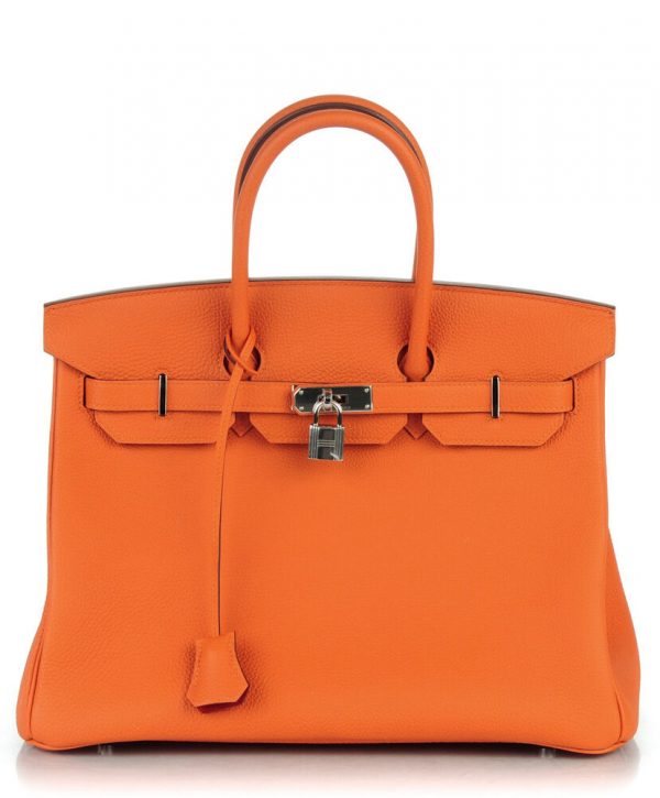 Hermes Birkin 35 Bag Togo Leather