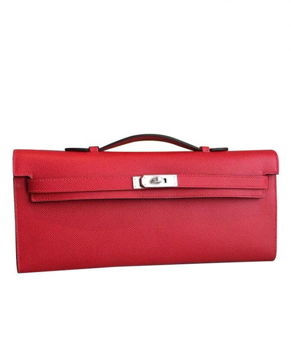 Hermes Kelly Cut Rouge H