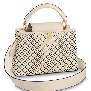 Louis Vuitton Capucines BB M57228 Cream