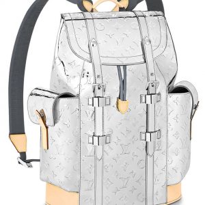 Louis Vuitton Christopher PM Backpack M58756 Silver