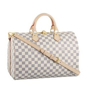 Louis Vuitton Damier Speedy N41002 White