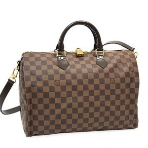 Louis Vuitton Damier Speedy N41182 Brown