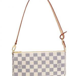 Louis Vuitton Damier Pochette Accessories N41207 White