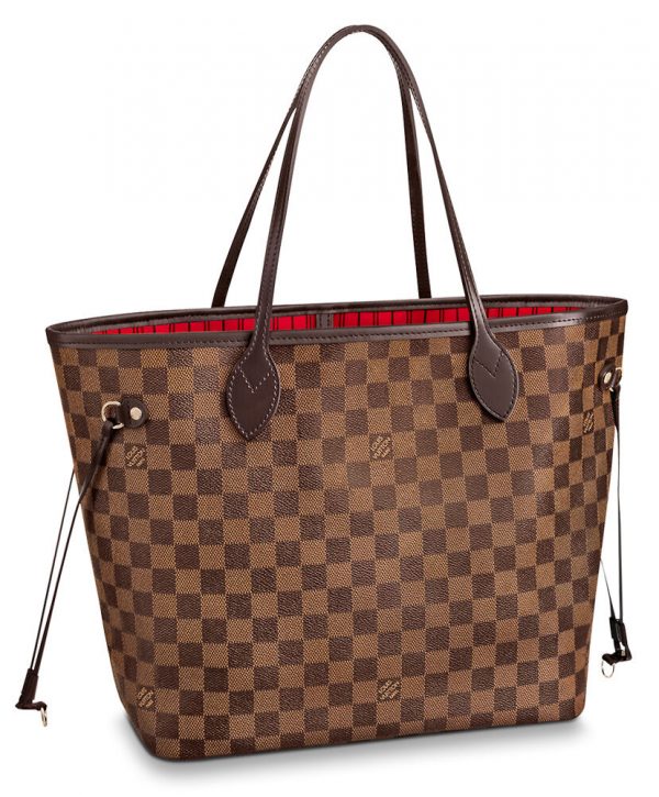 Louis Vuitton Damier Canvas Neverfull N41359 Brown