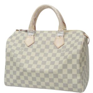 Louis Vuitton Damier Speed N41533 White