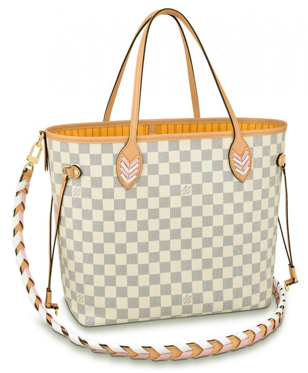 Louis Vuitton Neverfull MM N50047 White