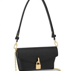 Louis Vuitton Padlock On Strap M80682 M80819 Black